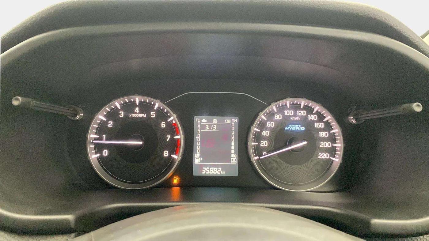 2022 Maruti BREZZA LXI SMART HYBRID, Petrol, Manual, 35,861 km, Odometer Image