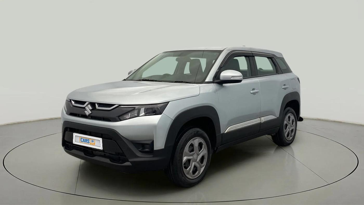 2022 Maruti BREZZA LXI SMART HYBRID, Petrol, Manual, 35,861 km, Left Front Diagonal