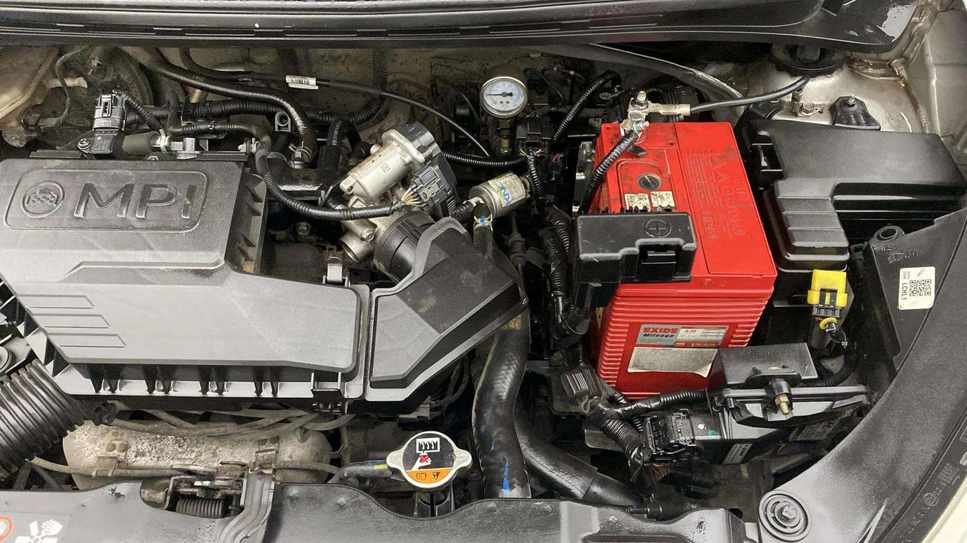 2019 Hyundai NEW SANTRO SPORTZ CNG, CNG, Manual, 86,563 km, Engine View - Left