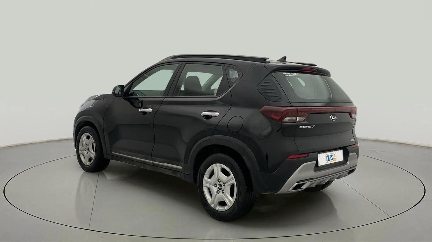 2021 KIA SONET HTX 1.0 IMT, Petrol, Manual, 67,260 km, Left Back Diagonal