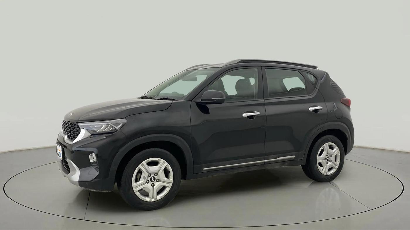 2021 KIA SONET HTX 1.0 IMT, Petrol, Manual, 67,260 km, Left Front Diagonal