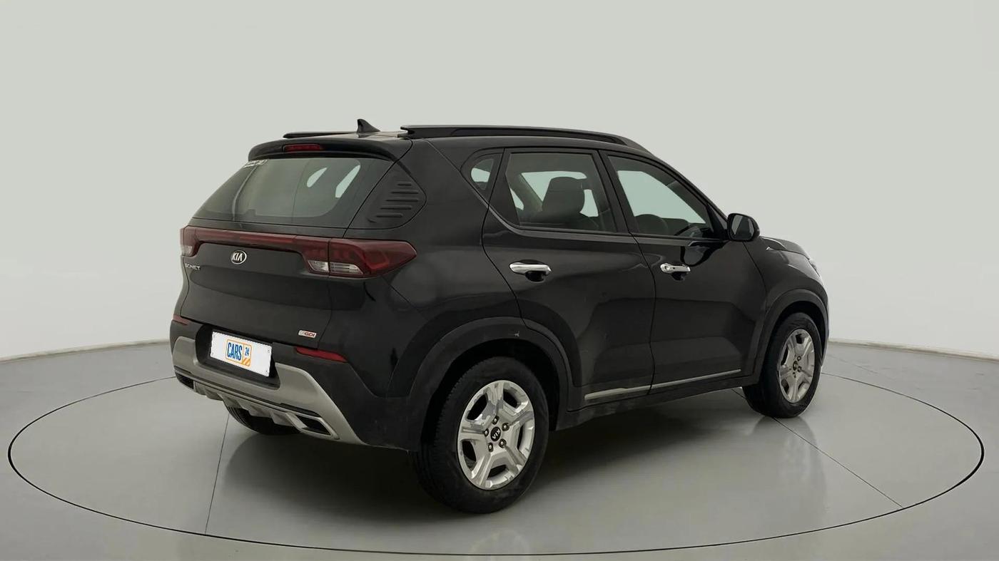 2021 KIA SONET HTX 1.0 IMT, Petrol, Manual, 67,260 km, Right Back Diagonal