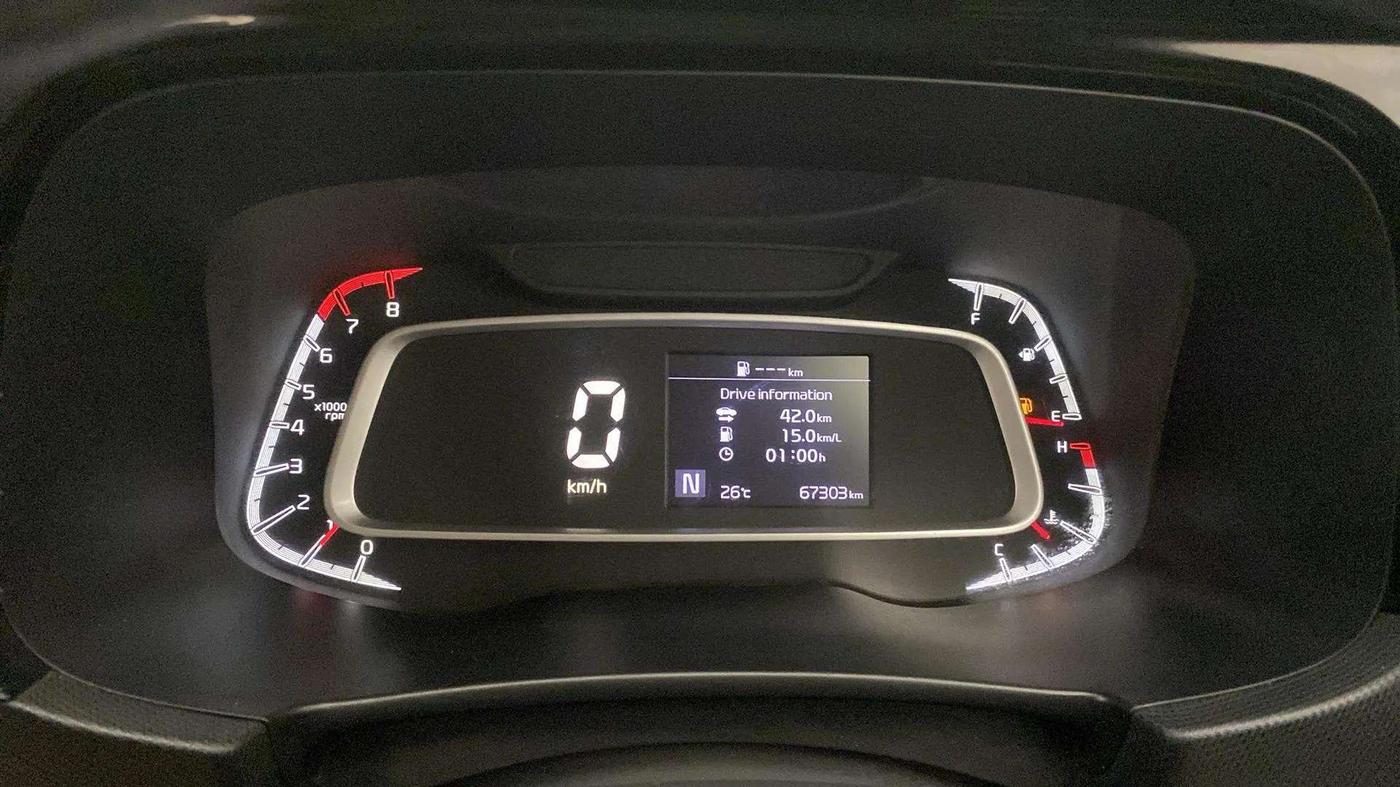 2021 KIA SONET HTX 1.0 IMT, Petrol, Manual, 67,260 km, Odometer Image