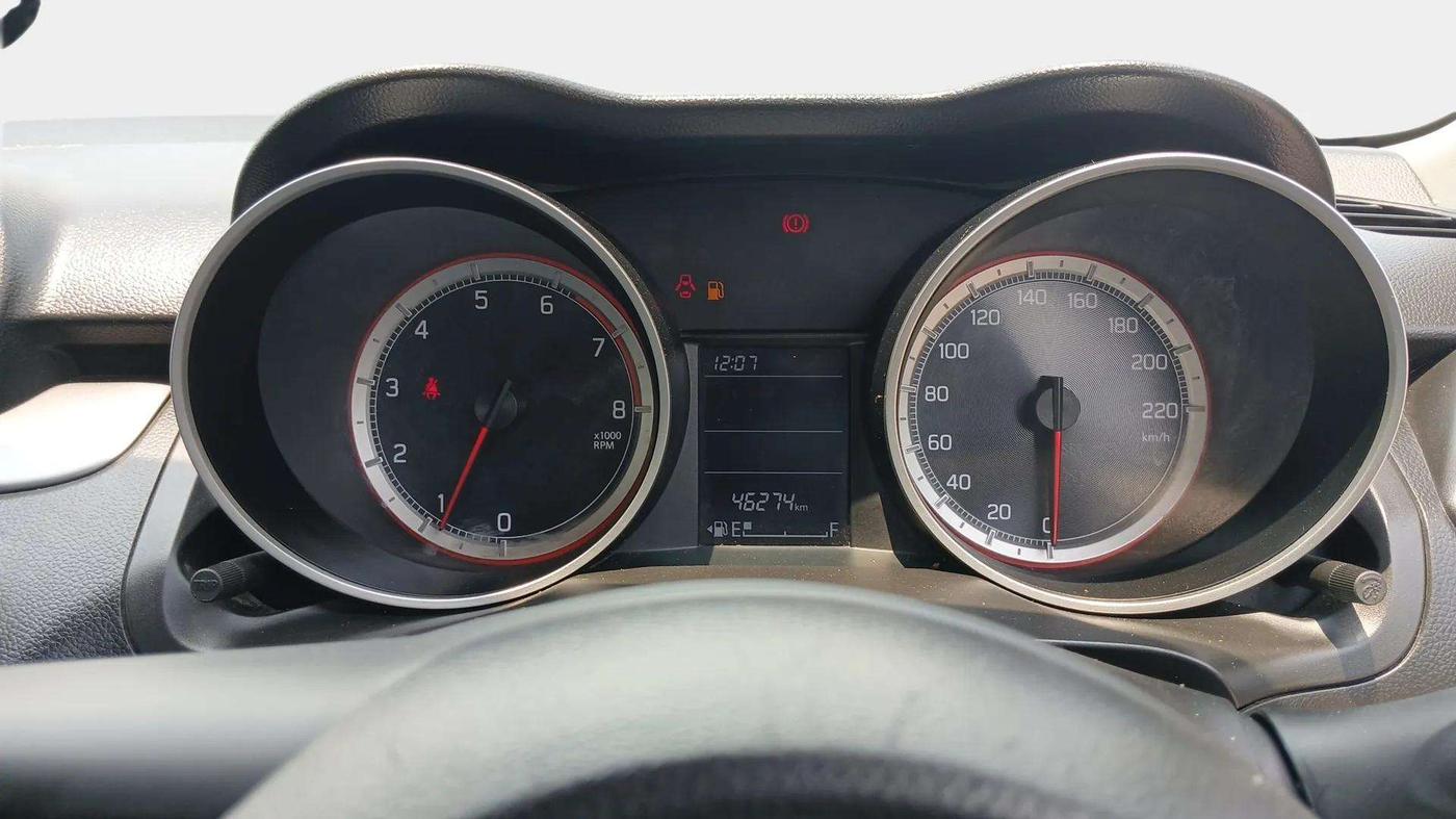 2021 Maruti Swift VXI, Petrol, Manual, 45,967 km, Odometer Image