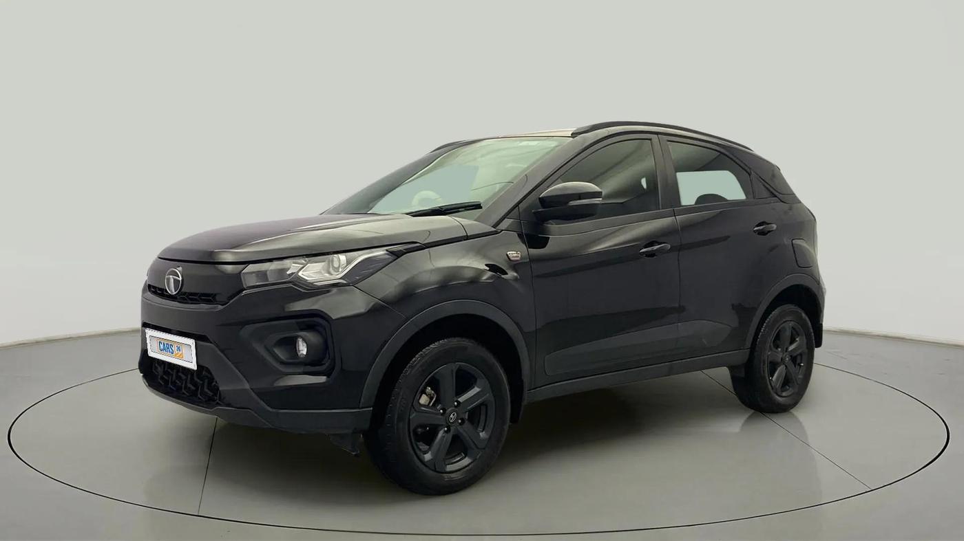 2023 Tata NEXON XZ PLUS PETROL DARK EDITION, Petrol, Manual, 22,981 km, Left Front Diagonal