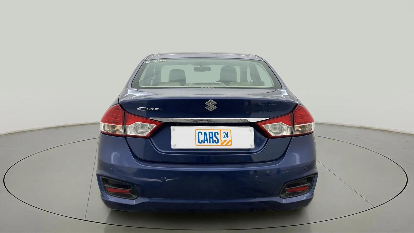 2017 Maruti Ciaz ZETA 1.4  MT PETROL, Petrol, Manual, 77,436 km, Back/Rear