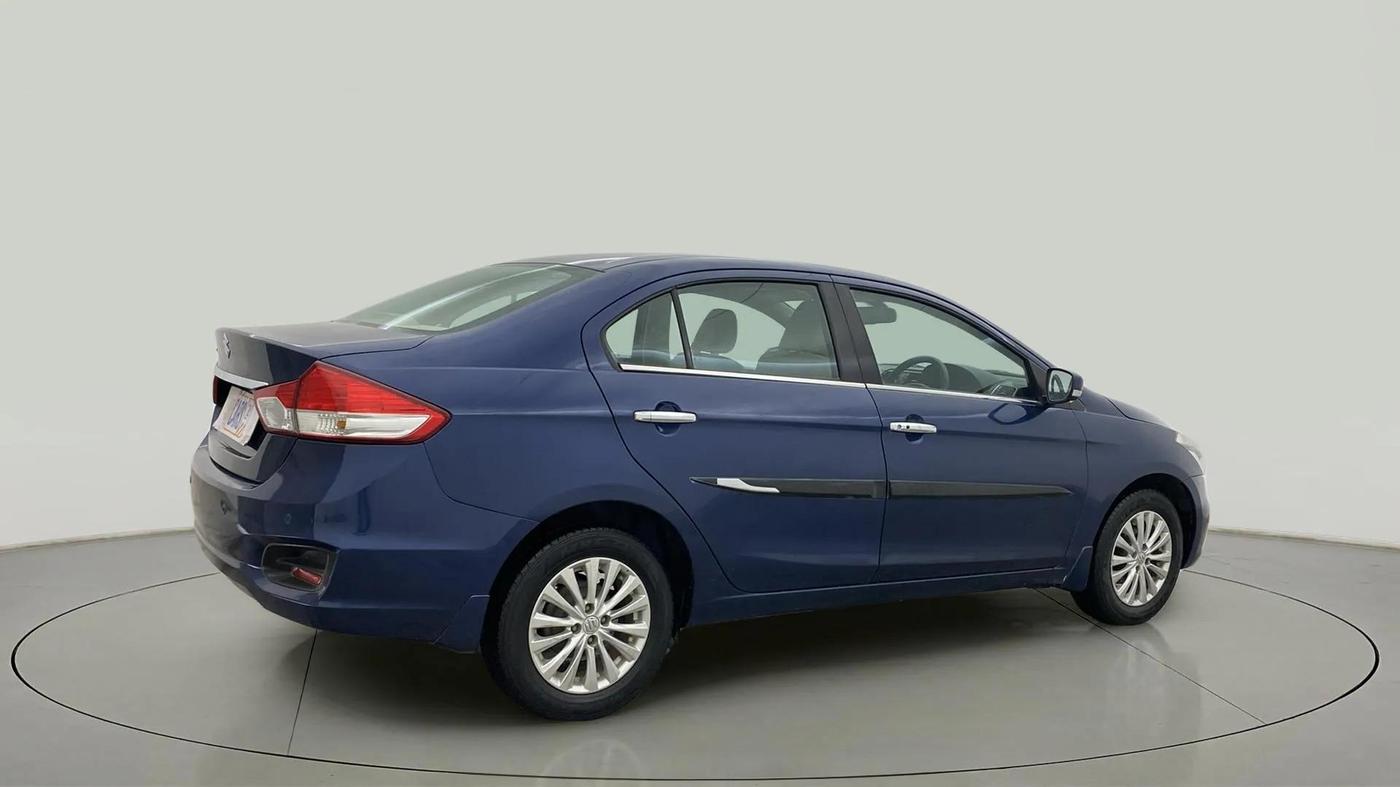 2017 Maruti Ciaz ZETA 1.4  MT PETROL, Petrol, Manual, 77,436 km, Right Back Diagonal