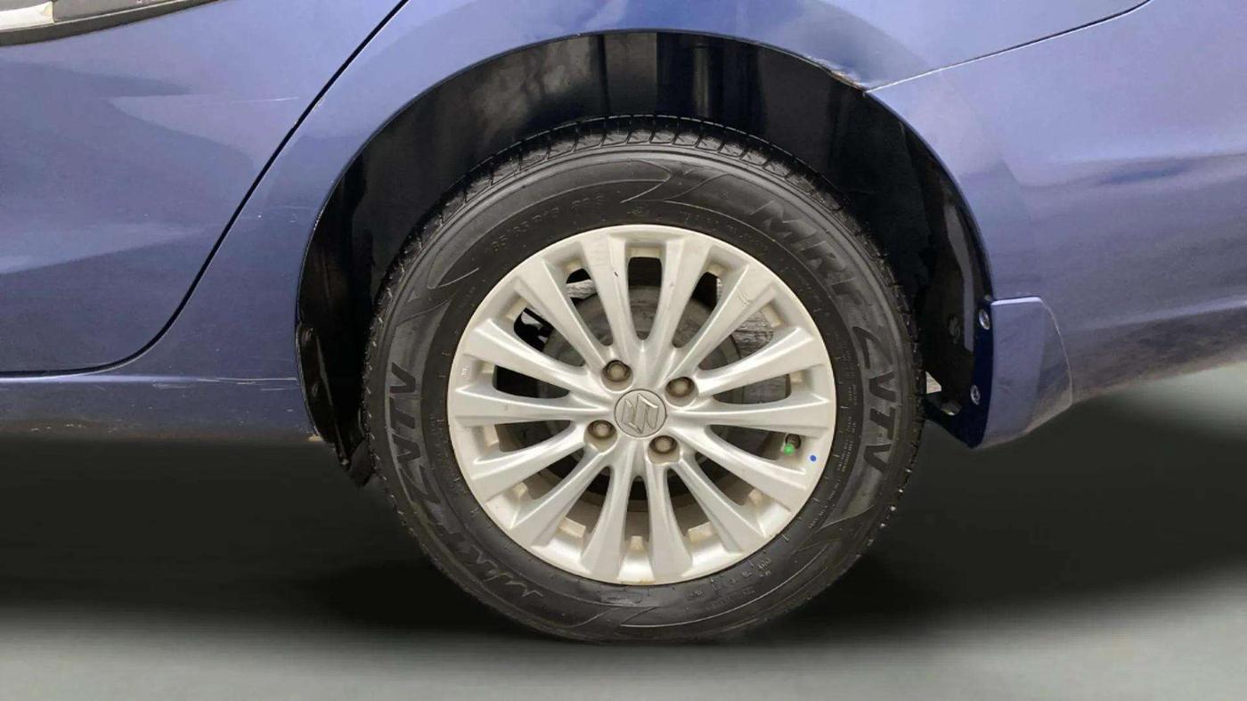 2017 Maruti Ciaz ZETA 1.4  MT PETROL, Petrol, Manual, 77,436 km, Left Rear Wheel