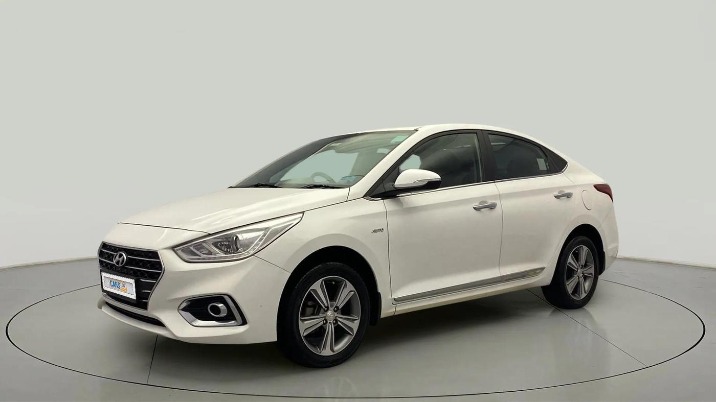 2018 Hyundai Verna 1.6 VTVT SX (O) AT, Petrol, Automatic, 79,877 km, Left Front Diagonal