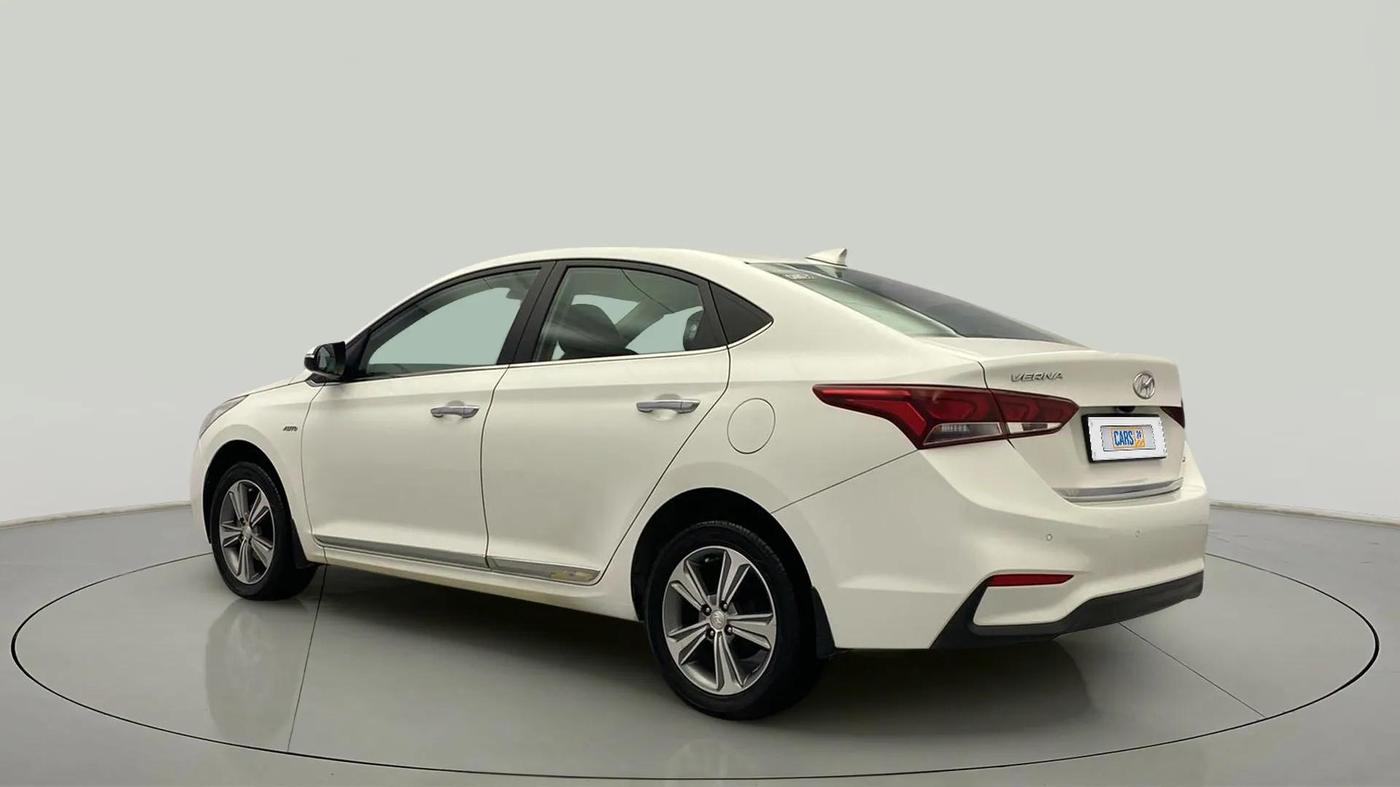 2018 Hyundai Verna 1.6 VTVT SX (O) AT, Petrol, Automatic, 79,877 km, Left Back Diagonal