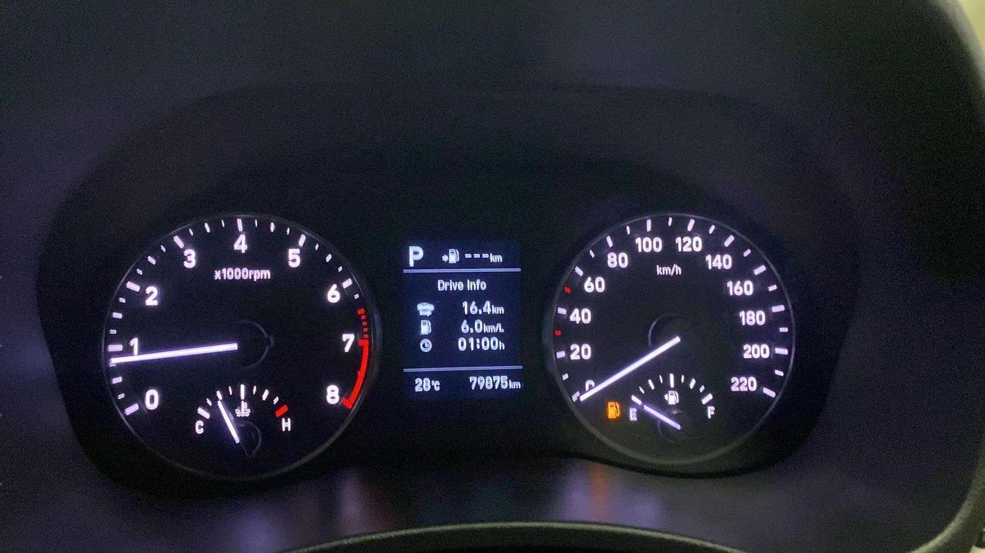 2018 Hyundai Verna 1.6 VTVT SX (O) AT, Petrol, Automatic, 79,877 km, Odometer Image