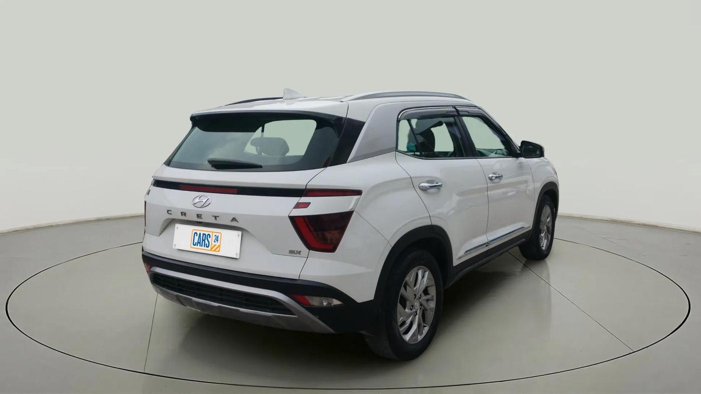 2020 Hyundai Creta SX 1.5 PETROL, Petrol, Manual, 68,793 km, Right Back Diagonal