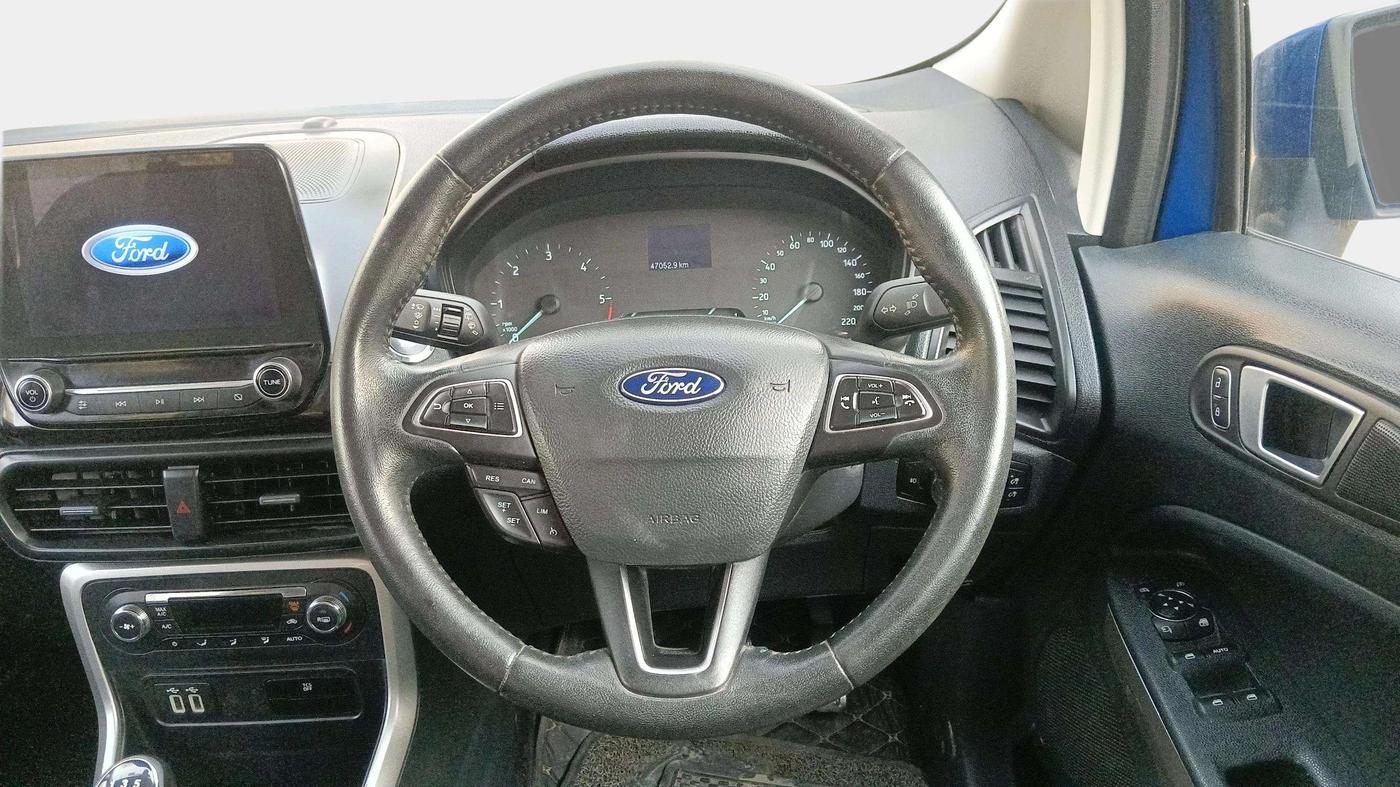 2018 Ford Ecosport TITANIUM + 1.5L DIESEL, Diesel, Manual, 46,939 km, Steering Wheel Close Up
