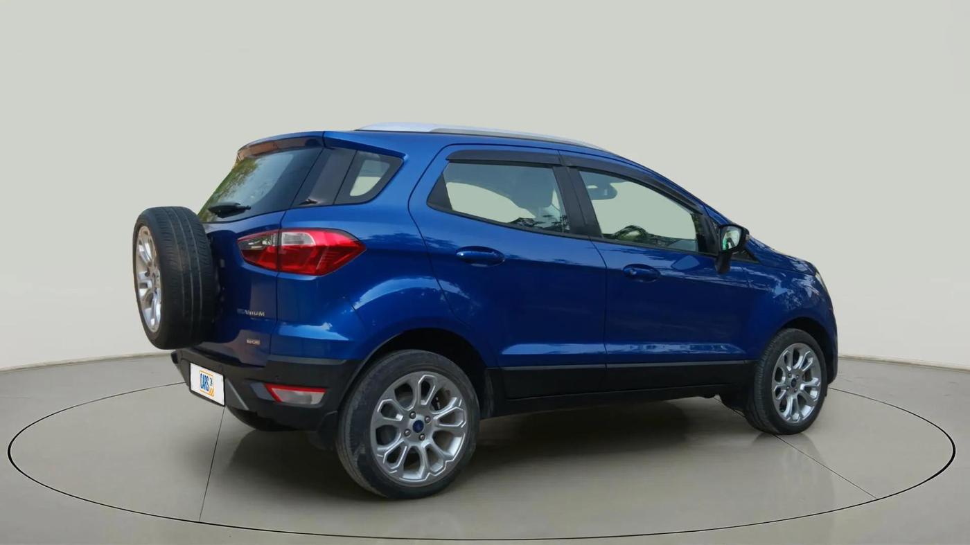2018 Ford Ecosport TITANIUM + 1.5L DIESEL, Diesel, Manual, 46,939 km, Right Back Diagonal