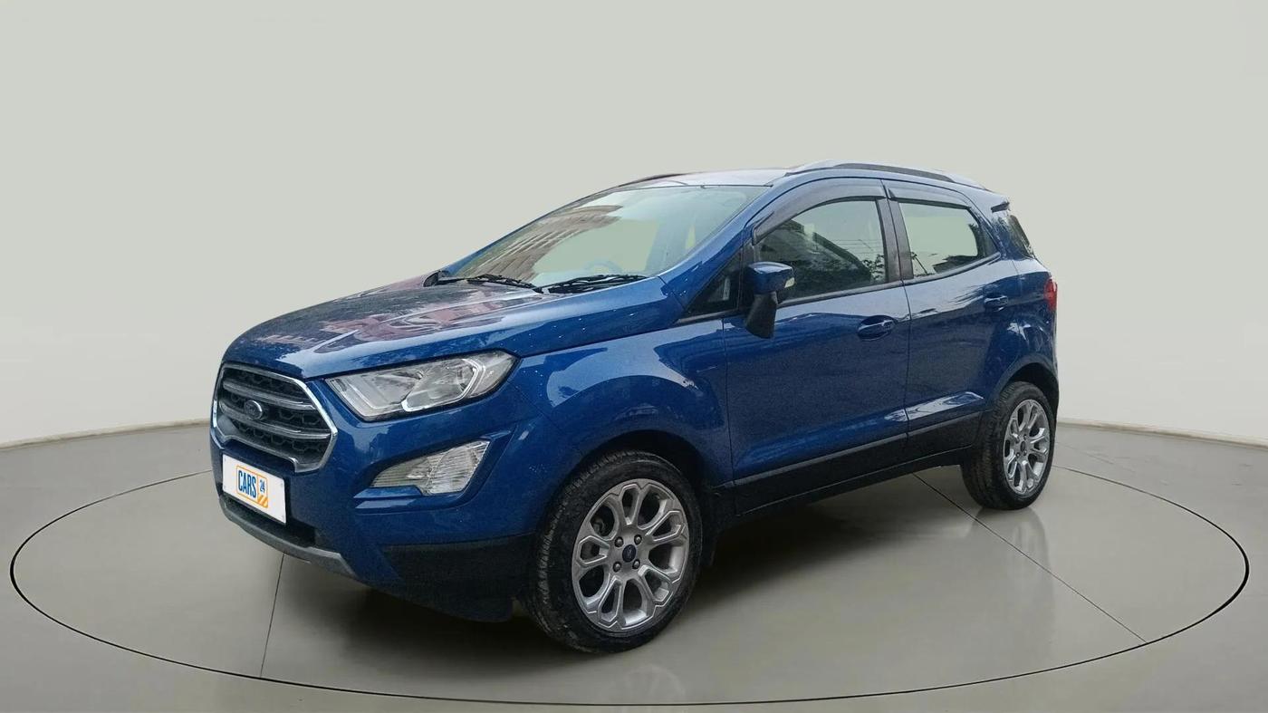 2018 Ford Ecosport TITANIUM + 1.5L DIESEL, Diesel, Manual, 46,939 km, Left Front Diagonal