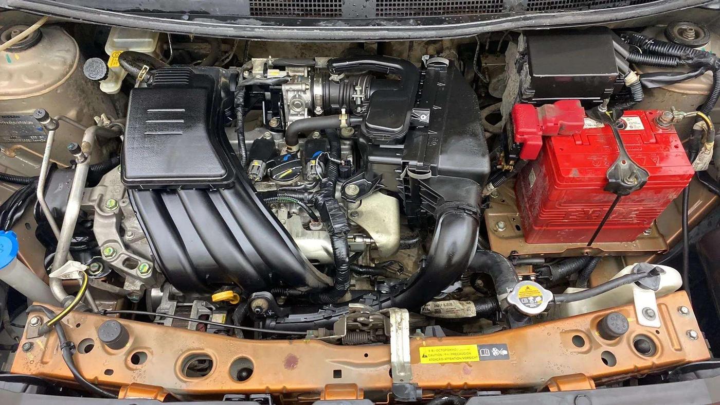 2018 Datsun Go T, Petrol, Manual, 53,430 km, Engine View
