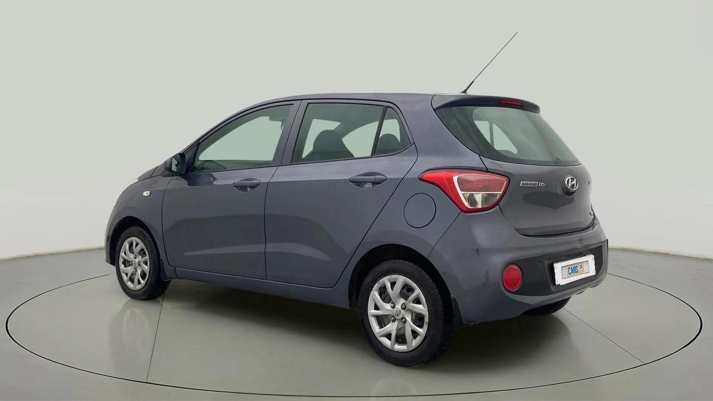2017 Hyundai Grand i10 SPORTZ 1.2 KAPPA VTVT, Petrol, Manual, 74,124 km, Left Back Diagonal