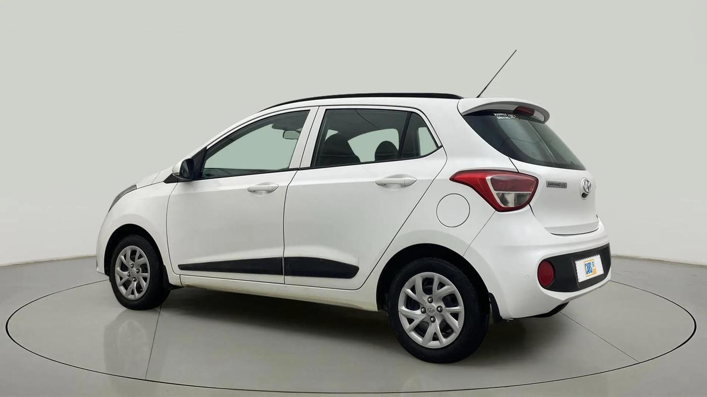 2019 Hyundai Grand i10 SPORTZ 1.2 KAPPA VTVT, Petrol, Manual, 28,145 km, Left Back Diagonal