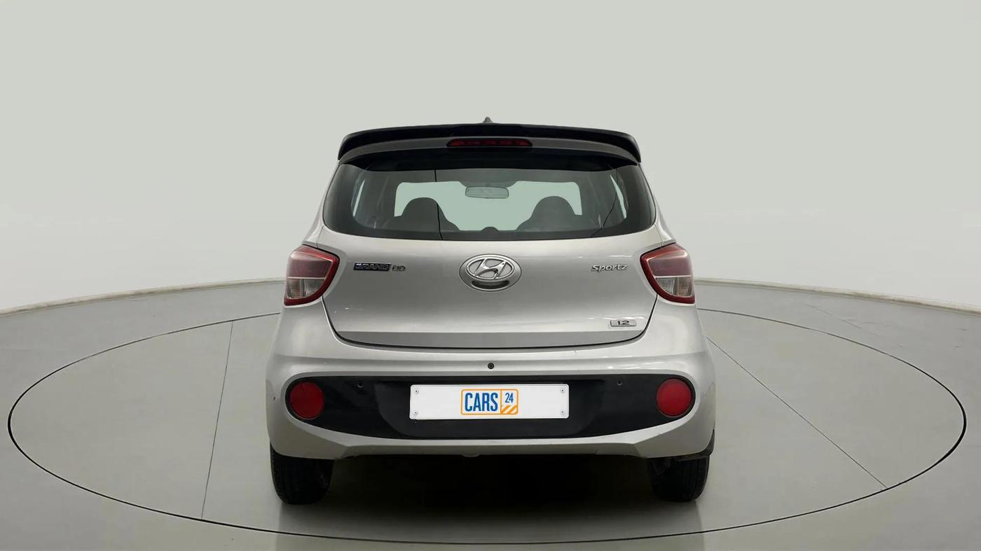 2017 Hyundai Grand i10 SPORTZ 1.2 KAPPA VTVT, Petrol, Manual, 53,478 km, Back/Rear