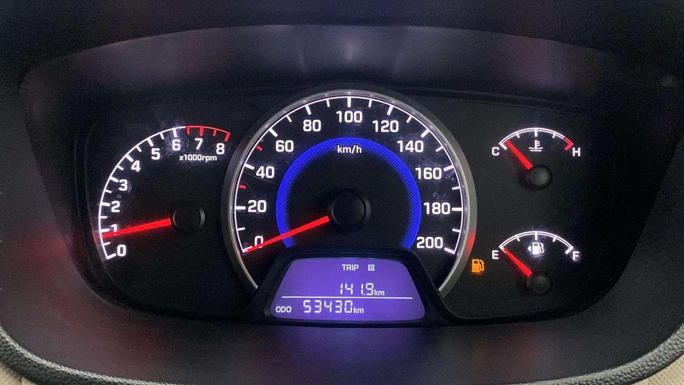 2017 Hyundai Grand i10 SPORTZ 1.2 KAPPA VTVT, Petrol, Manual, 53,478 km, Odometer Image