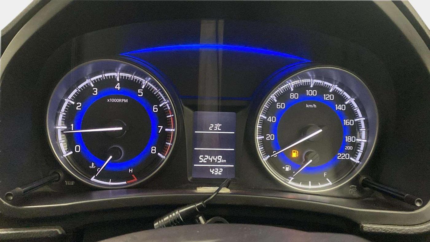 2017 Maruti Baleno DELTA PETROL 1.2, Petrol, Manual, 52,426 km, Odometer Image