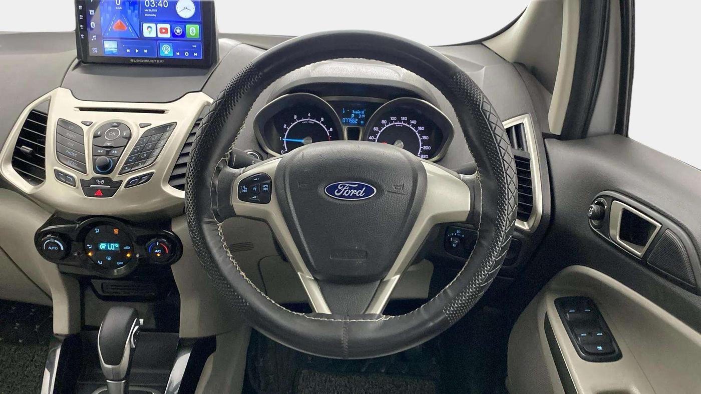 2016 Ford Ecosport TITANIUM 1.5L PETROL AT, Petrol, Automatic, 77,514 km, Steering Wheel Close Up