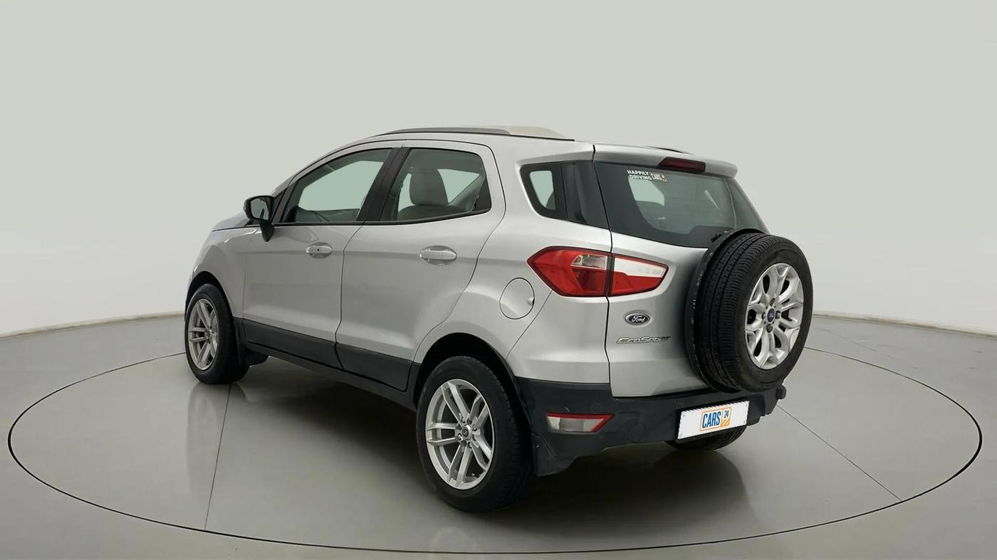 2016 Ford Ecosport TITANIUM 1.5L PETROL AT, Petrol, Automatic, 77,514 km, Left Back Diagonal