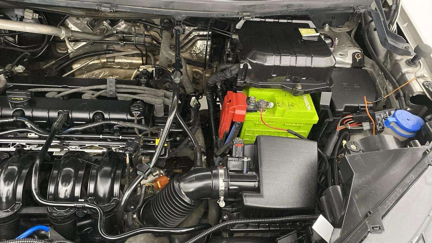 2016 Ford Ecosport TITANIUM 1.5L PETROL AT, Petrol, Automatic, 77,514 km, Engine View - Left
