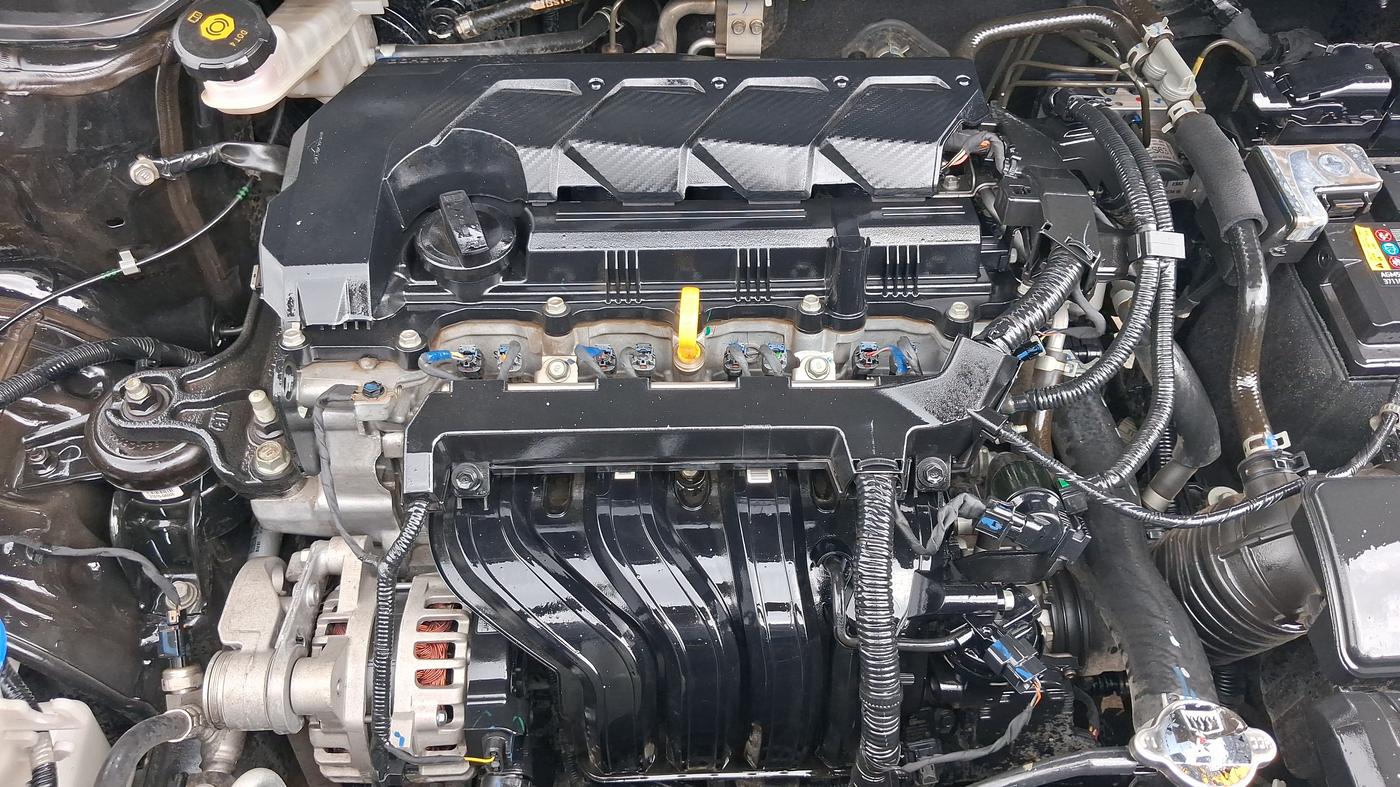 2023 Hyundai Creta S PLUS KNIGHT 1.5 PETROL, Petrol, Manual, 66,251 km, Engine View