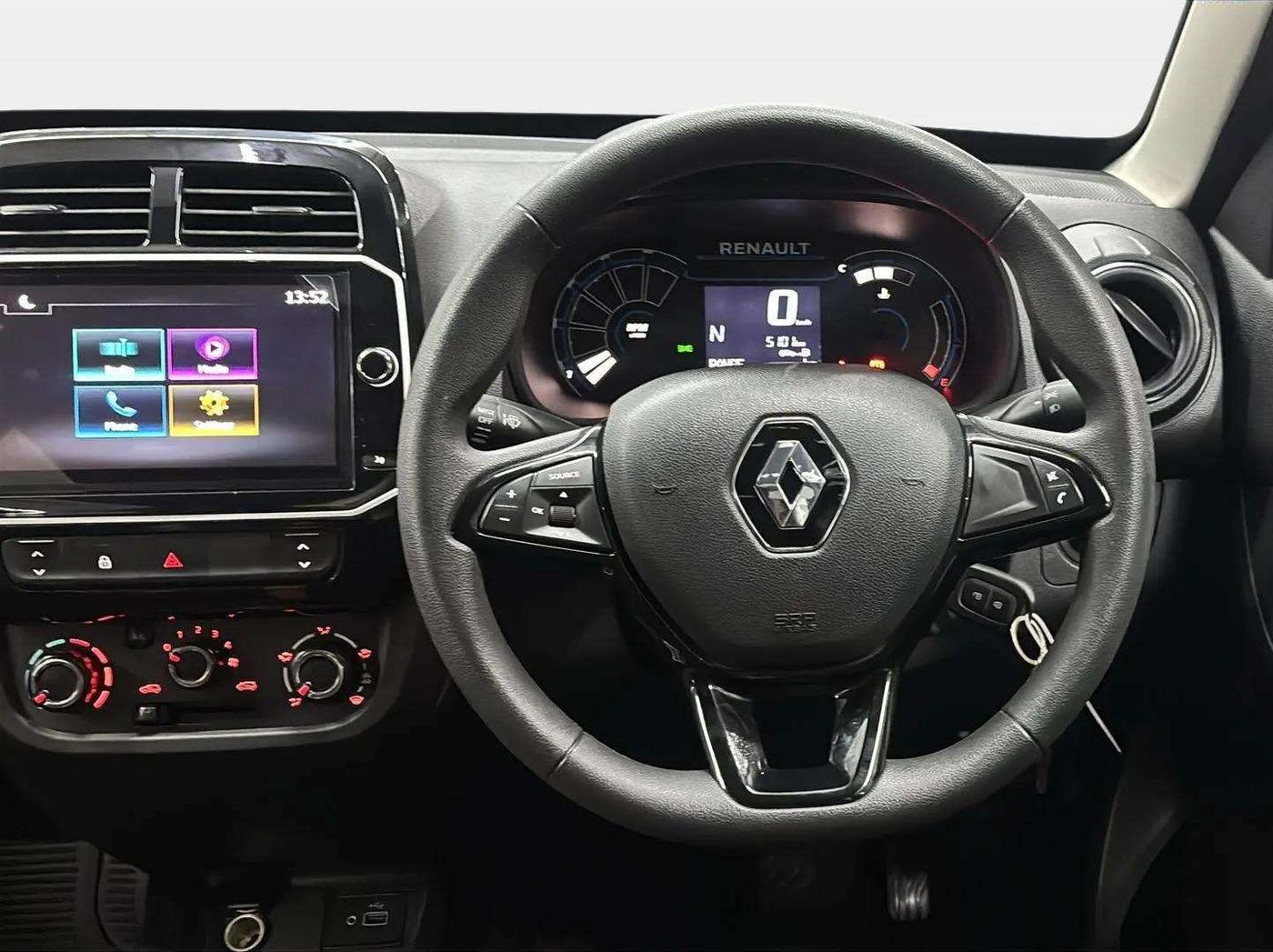 2023 Renault Kwid CLIMBER AMT 1.0, Petrol, Automatic, 5,076 km, Steering Wheel Close Up