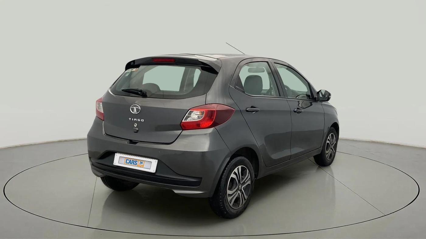 2021 Tata Tiago XZA PETROL, Petrol, Automatic, 27,378 km, Right Back Diagonal