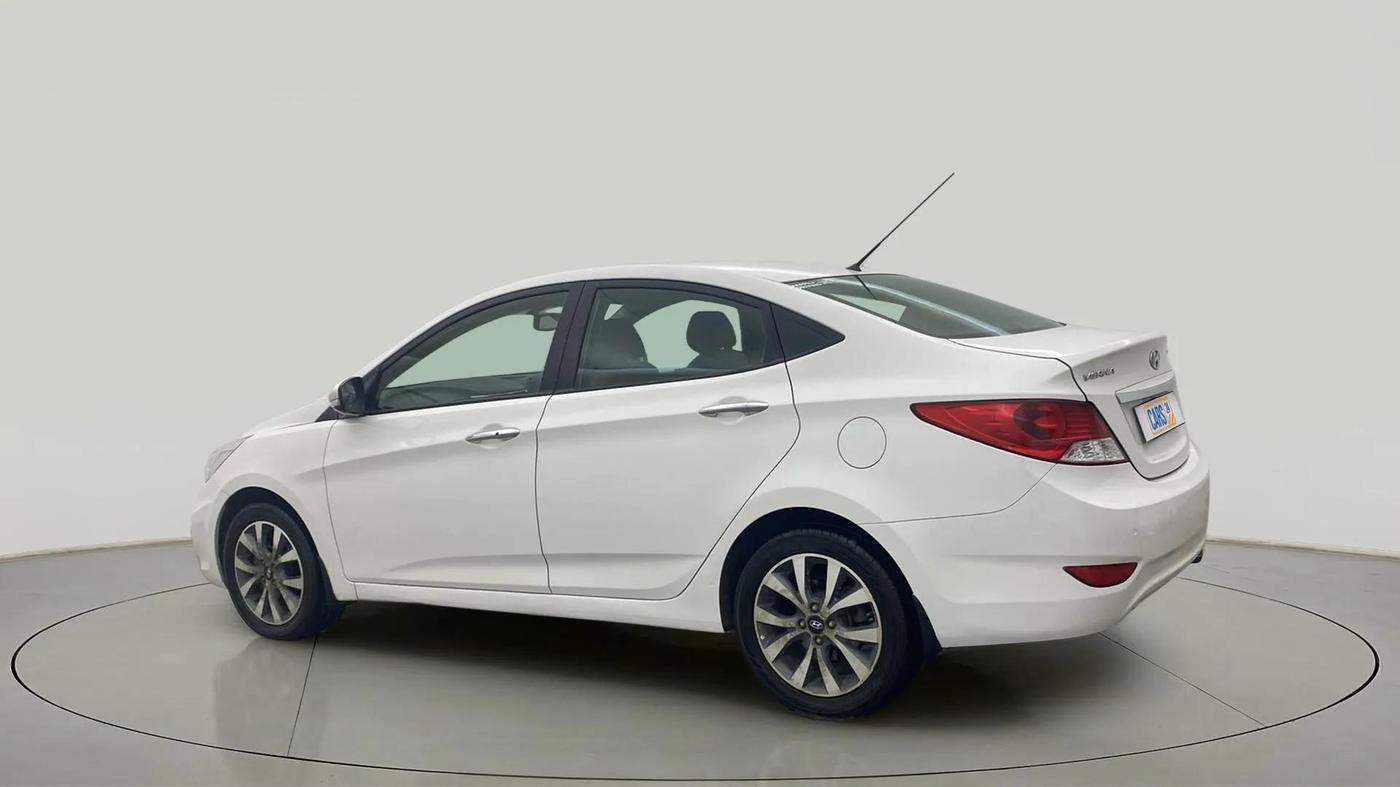 2014 Hyundai Verna FLUIDIC 1.6 CRDI SX OPT, Diesel, Manual, 62,704 km, Left Back Diagonal