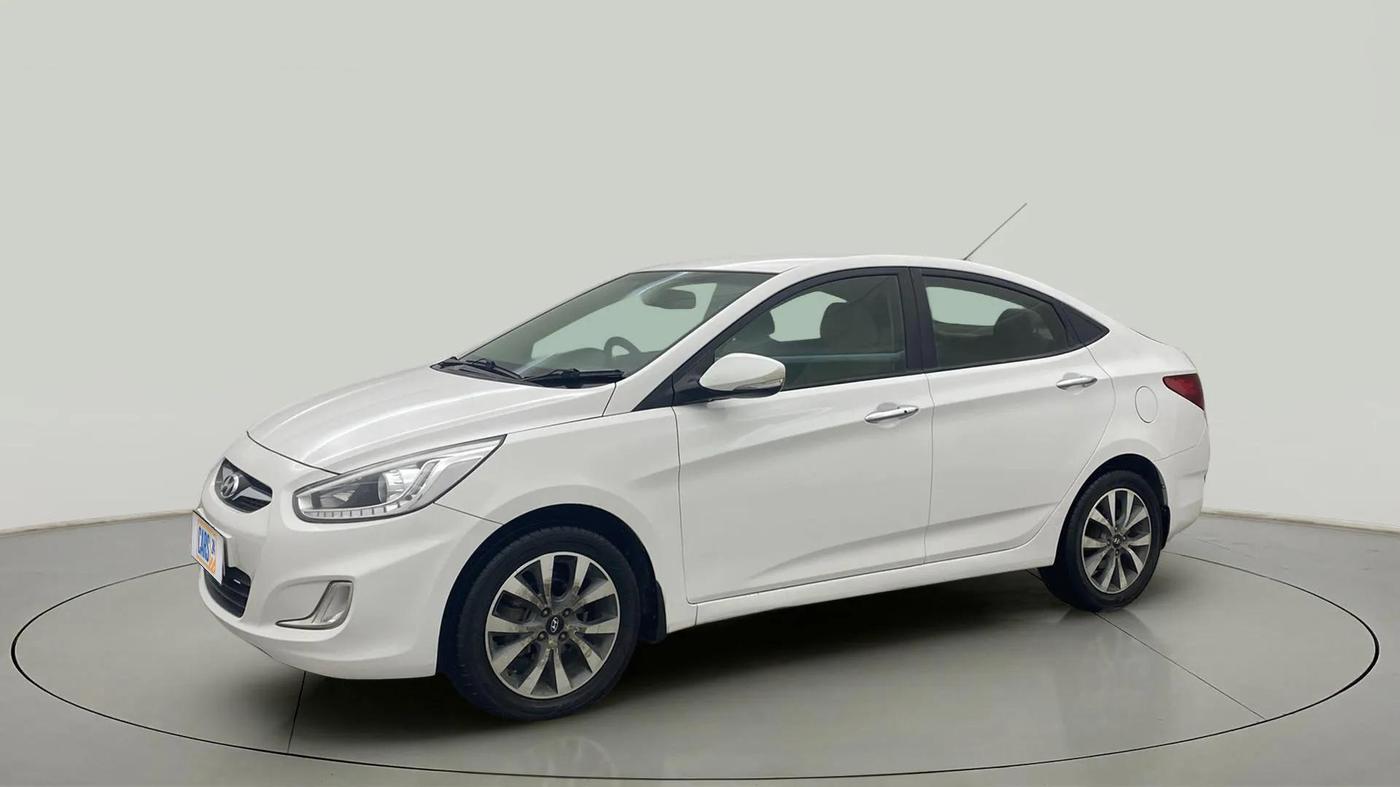 2014 Hyundai Verna FLUIDIC 1.6 CRDI SX OPT, Diesel, Manual, 62,704 km, Left Front Diagonal