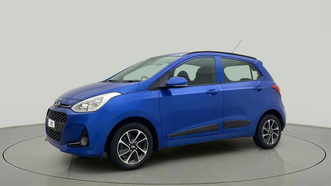 2018 Hyundai Grand i10 SPORTZ AT 1.2 KAPPA VTVT, Petrol, Automatic, 30,669 km, Left Front Diagonal