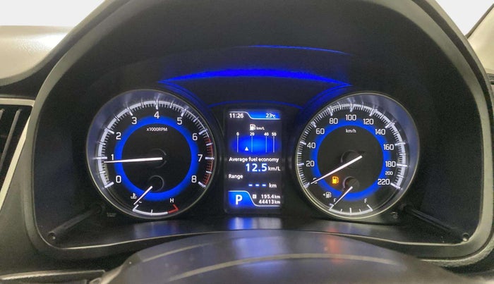 2019 Maruti Baleno ALPHA CVT PETROL 1.2, Petrol, Automatic, 44,370 km, Odometer Image