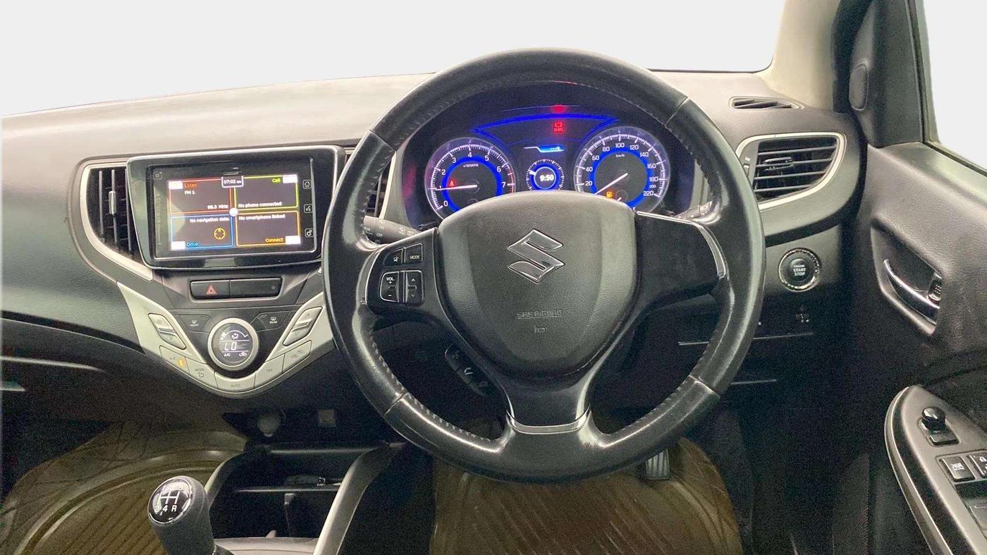 2017 Maruti Baleno RS 1.0 PETROL, Petrol, Manual, 60,155 km, Steering Wheel Close Up