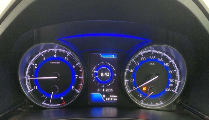 2017 Maruti Baleno RS 1.0 PETROL, Petrol, Manual, 60,155 km, Odometer Image