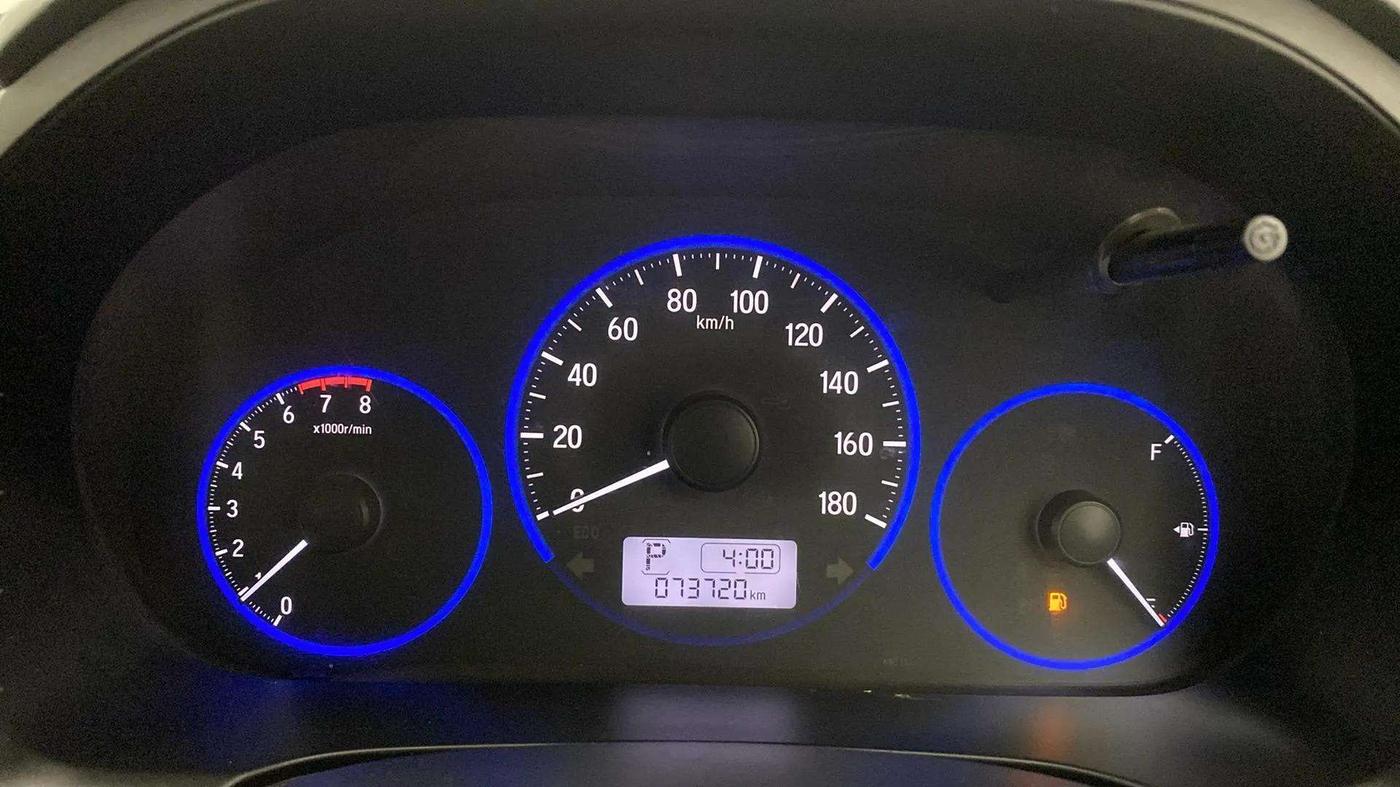 2016 Honda Brio VX AT, Petrol, Automatic, 74,058 km, Odometer Image