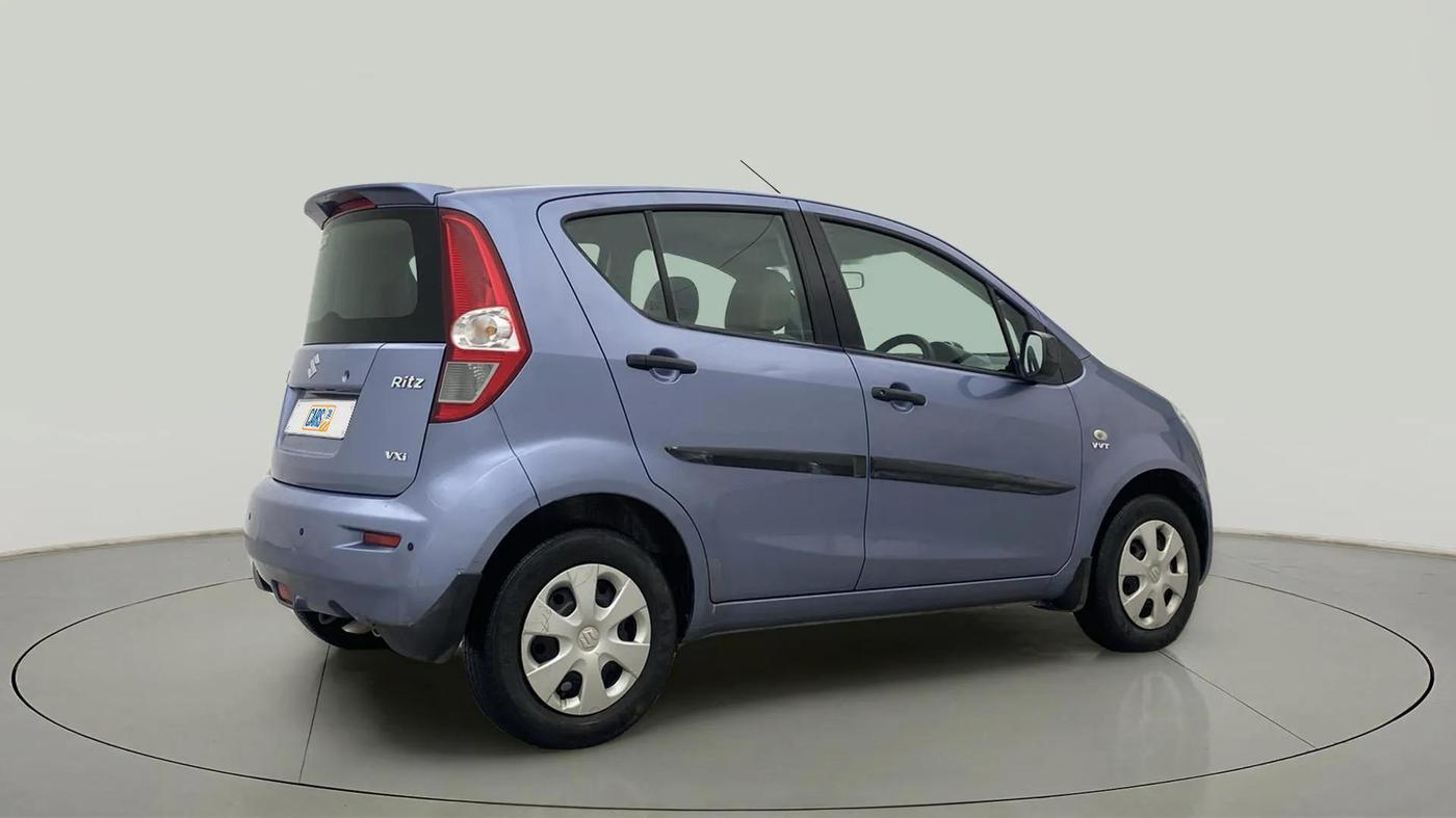 2015 Maruti Ritz VXI, Petrol, Manual, 36,438 km, Right Back Diagonal