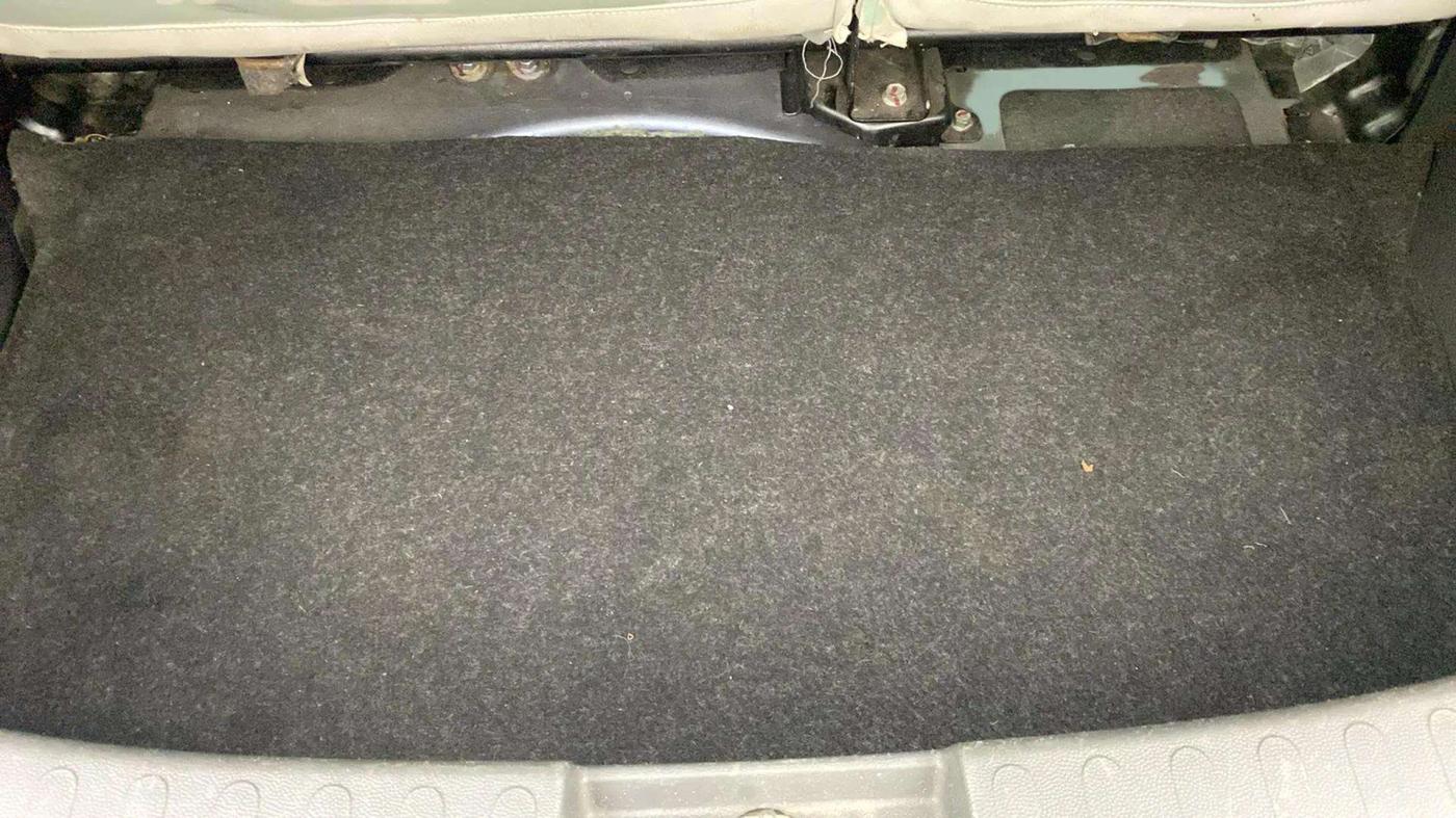 2015 Maruti Ritz VXI, Petrol, Manual, 36,438 km, Boot Inside