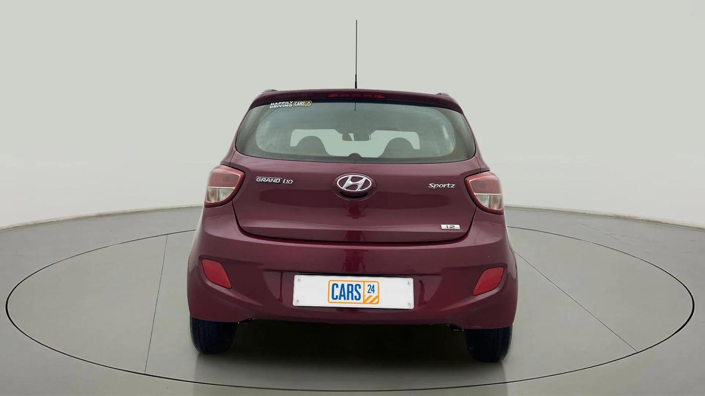 2015 Hyundai Grand i10 SPORTZ 1.2 KAPPA VTVT, Petrol, Manual, 27,720 km, Back/Rear