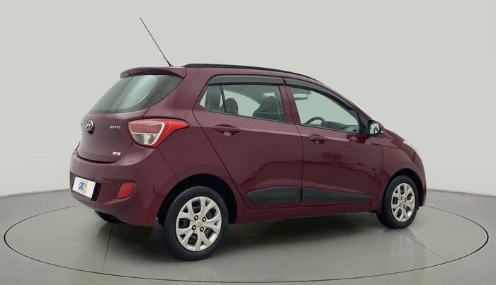 2015 Hyundai Grand i10 SPORTZ 1.2 KAPPA VTVT, Petrol, Manual, 27,720 km, Right Back Diagonal