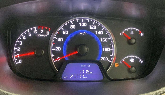2015 Hyundai Grand i10 SPORTZ 1.2 KAPPA VTVT, Petrol, Manual, 27,720 km, Odometer Image