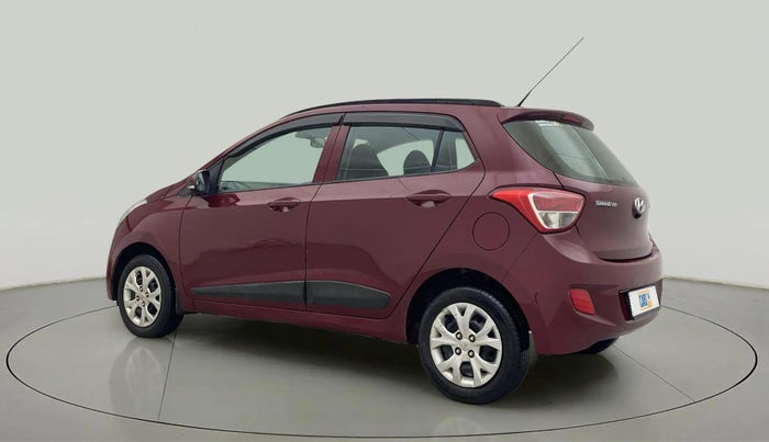 2015 Hyundai Grand i10 SPORTZ 1.2 KAPPA VTVT, Petrol, Manual, 27,720 km, Left Back Diagonal