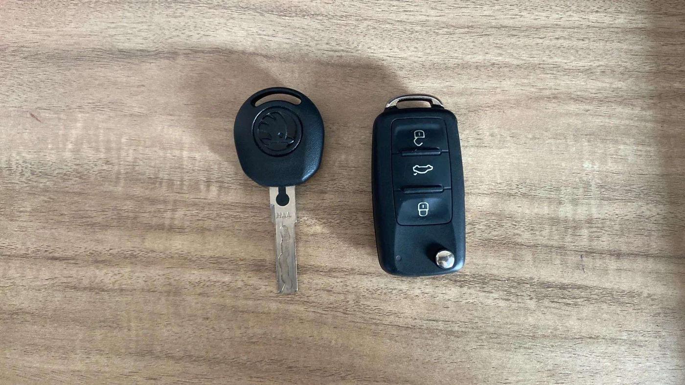 2021 Skoda Rapid STYLE TSI, Petrol, Manual, 30,972 km, Key Close Up