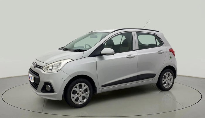 2016 Hyundai Grand i10 SPORTZ 1.2 KAPPA VTVT, Petrol, Manual, 70,045 km, Left Front Diagonal