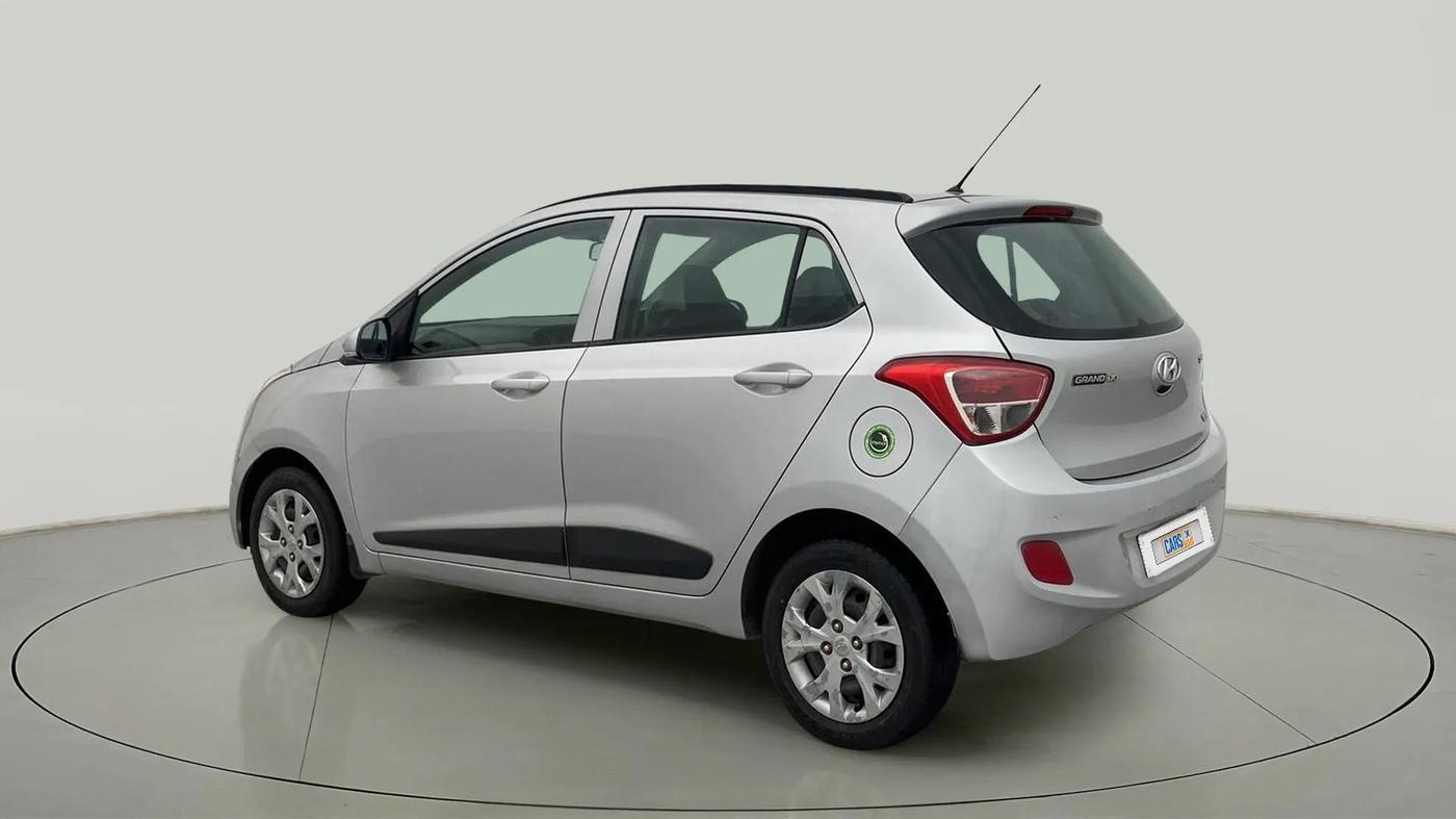 2016 Hyundai Grand i10 SPORTZ 1.2 KAPPA VTVT, Petrol, Manual, 70,045 km, Left Back Diagonal