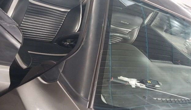 2020 Maruti Baleno ZETA PETROL 1.2, Petrol, Manual, 74,284 km, Right A pillar - Minor scratches