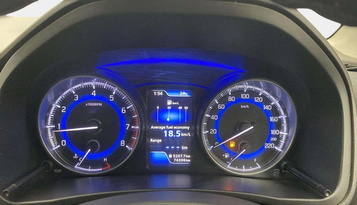 2020 Maruti Baleno ZETA PETROL 1.2, Petrol, Manual, 74,284 km, Odometer Image