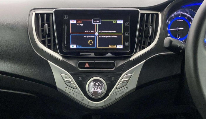 2018 Maruti Baleno ALPHA PETROL 1.2, Petrol, Manual, 52,698 km, Air Conditioner